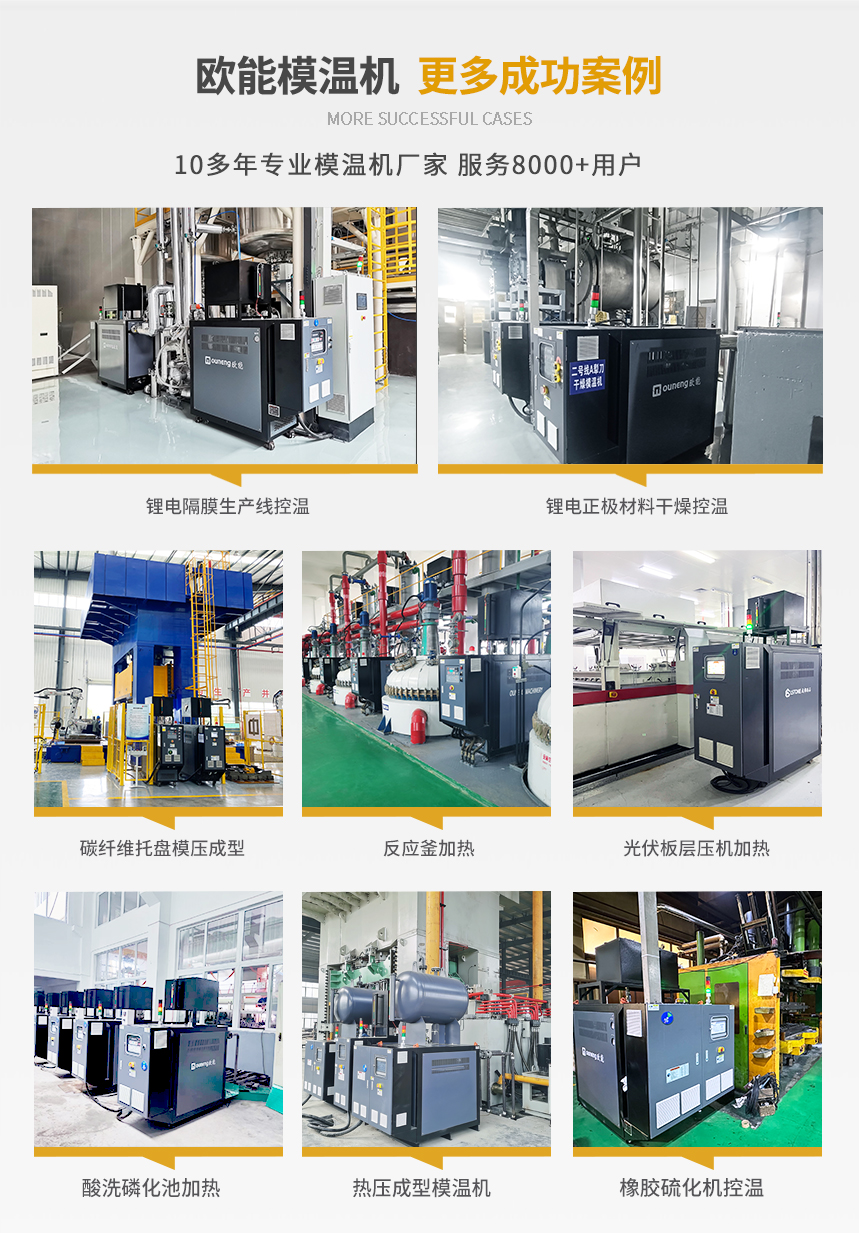 雙段式模溫機案例